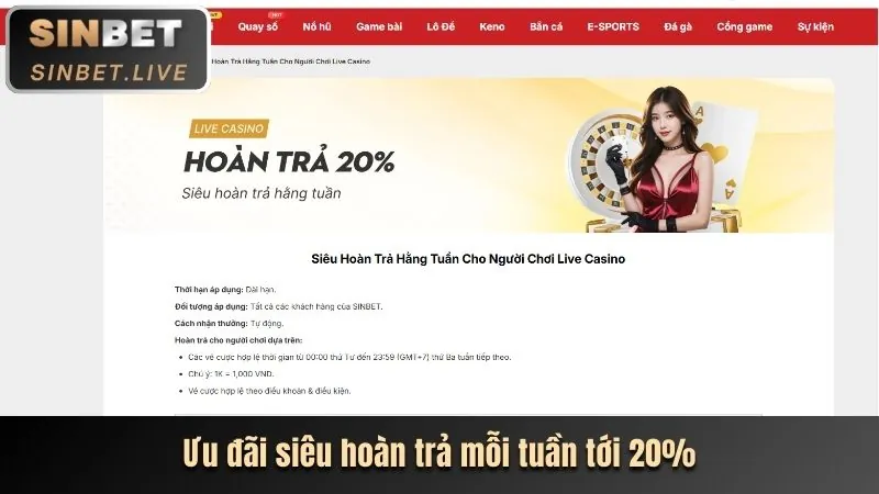 Hình ảnh minh họa hệ thống hoàn trả tiền cược da ga65