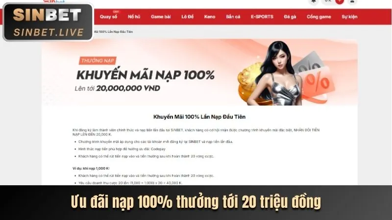 Thưởng hàng ngày và hoàn trả